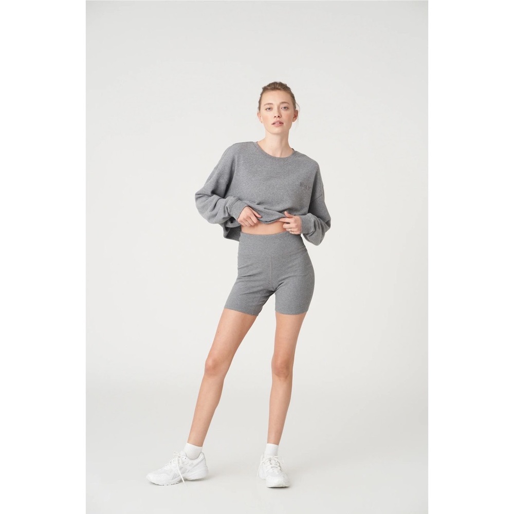 WSLY Rivington 7” Ribbed High-Waist Short - Picture 4 of 9